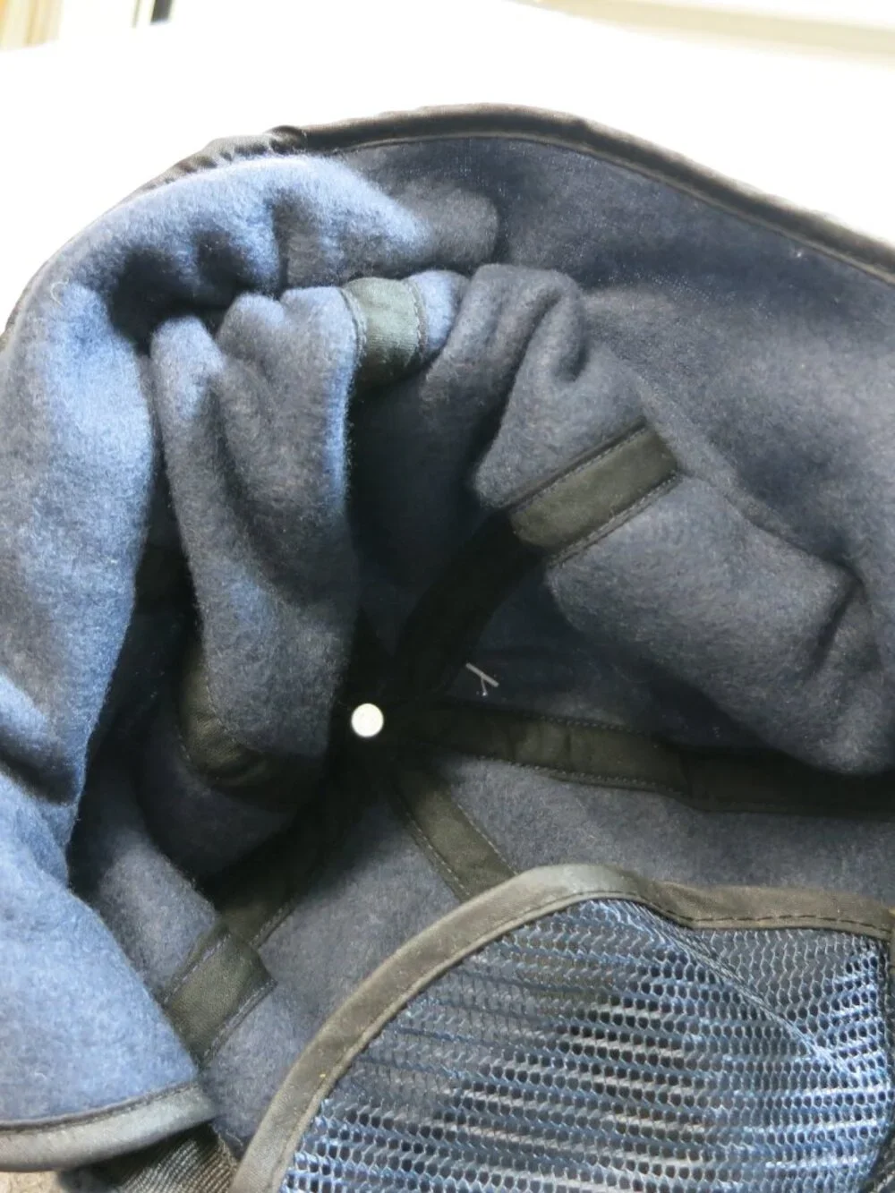 Flex Rider 100% Poly-Fleece Equestrian Cap Winter Hat Hidden Ear Flaps L Beak